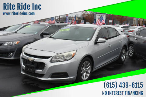 2014 Chevrolet Malibu for sale at Rite Ride Inc in Murfreesboro TN