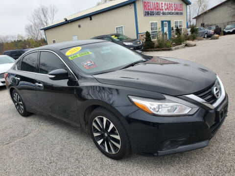 2018 Nissan Altima for sale at Reliable Cars Sales Inc. in Michigan City IN