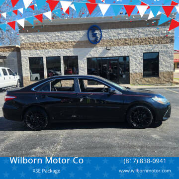 2015 Toyota Camry for sale at Wilborn Motor Co in Fort Worth TX