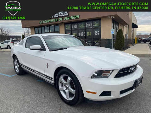 2010 Ford Mustang for sale at Omega Autosports of Fishers in Fishers IN