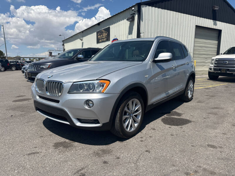 2011 BMW X3 for sale at BELOW BOOK AUTO SALES in Idaho Falls ID