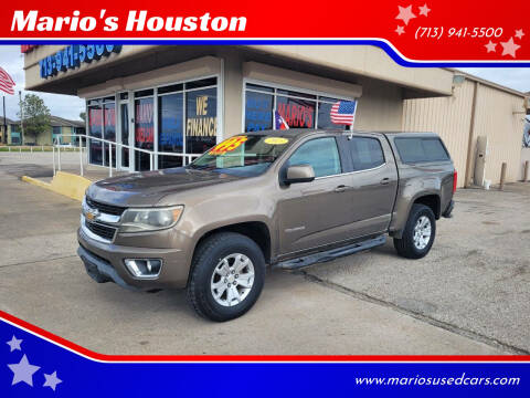 2015 Chevrolet Colorado for sale at Mario's Houston in Houston TX