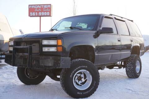 1999 Chevrolet Tahoe for sale at Frontier Auto & RV Sales in Anchorage AK