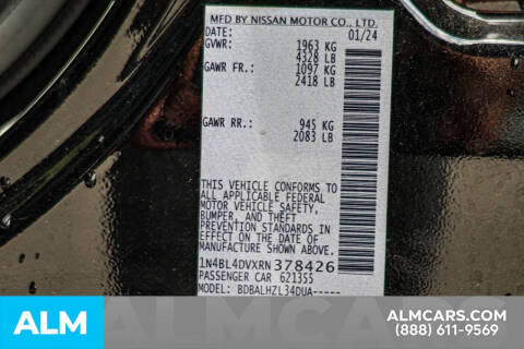 2024 Nissan Altima 2.5 SV