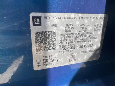 2018 Chevrolet Silverado 1500 LT