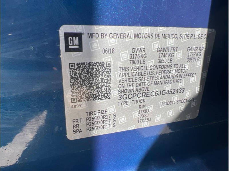 2018 Chevrolet Silverado 1500 LT