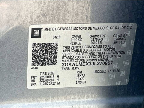 2018 GMC Terrain SLE