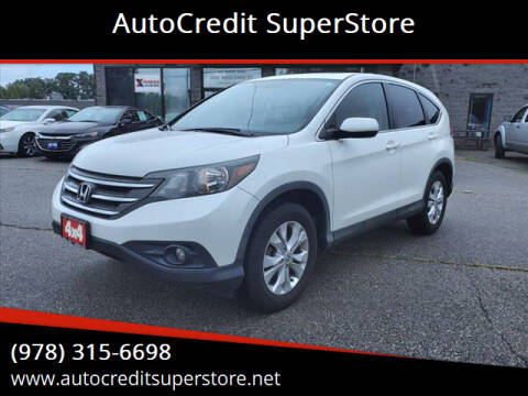 2014 Honda CR-V for sale at AutoCredit SuperStore in Lowell MA