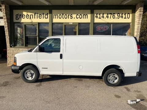 2006 Chevrolet Express for sale at GREENFIELD MOTORS in Milwaukee WI