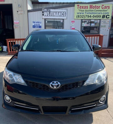 2014 Toyota Camry for sale at TEXAS MOTOR CARS in Houston TX