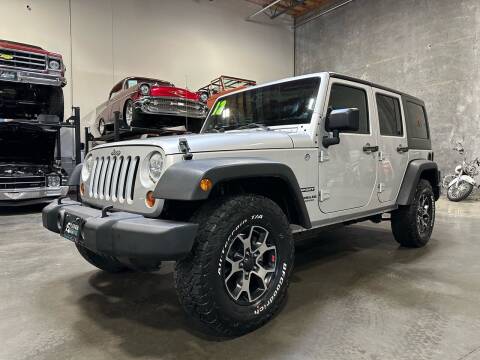 2012 Jeep Wrangler Unlimited for sale at Platinum Motors in Portland OR