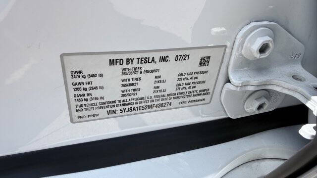2021 Tesla Model S Long Range