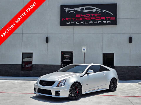 2013 Cadillac CTS-V for sale at Exotic Motorsports of Oklahoma in Edmond OK