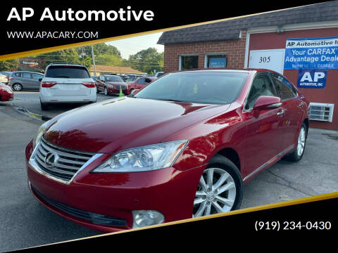 2011 Lexus ES 350 for sale at AP Automotive in Cary NC