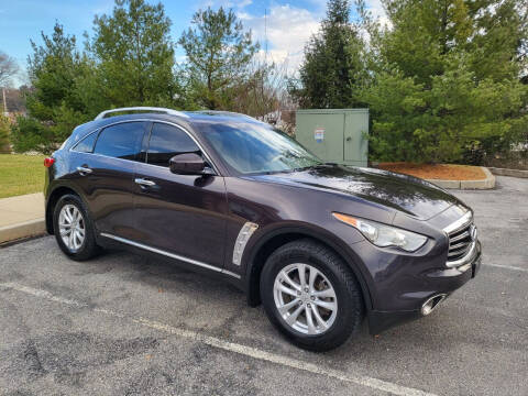 2013 Infiniti FX37 for sale at CROSSROADS AUTO SALES in West Chester PA