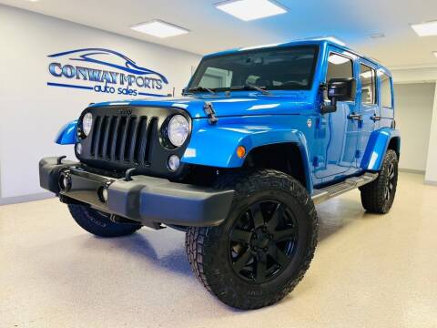 2014 Jeep Wrangler Unlimited for sale at Conway Imports in Streamwood IL