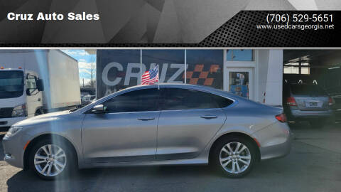 2015 Chrysler 200 for sale at Cruz Auto Sales in Dalton GA