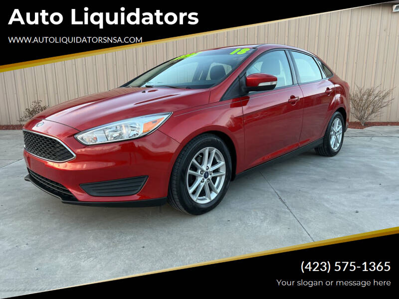 2018 Ford Focus for sale at Auto Liquidators in Bluff City TN
