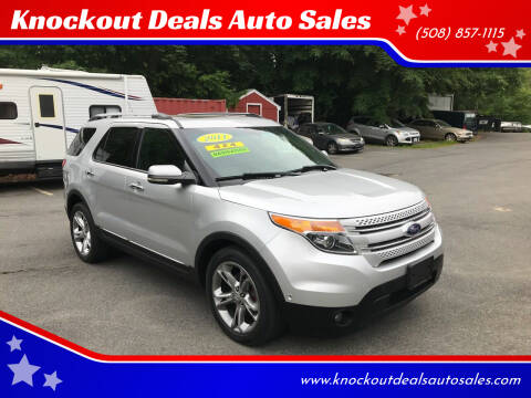 2011 Ford Explorer for sale at Knockout Deals Auto Sales in West Bridgewater MA
