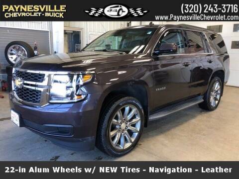 2015 Chevrolet Tahoe for sale at Paynesville Chevrolet Buick in Paynesville MN