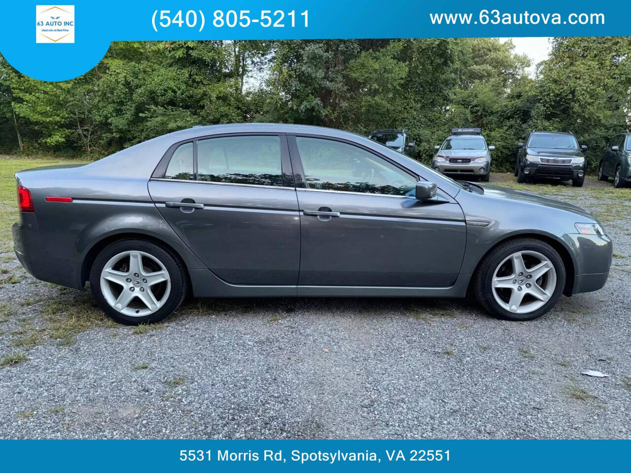 2005 Acura TL for sale at 63 Auto Inc in Spotsylvania, VA