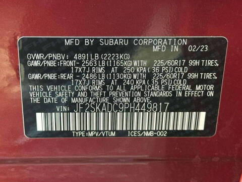 2023 Subaru Forester Premium