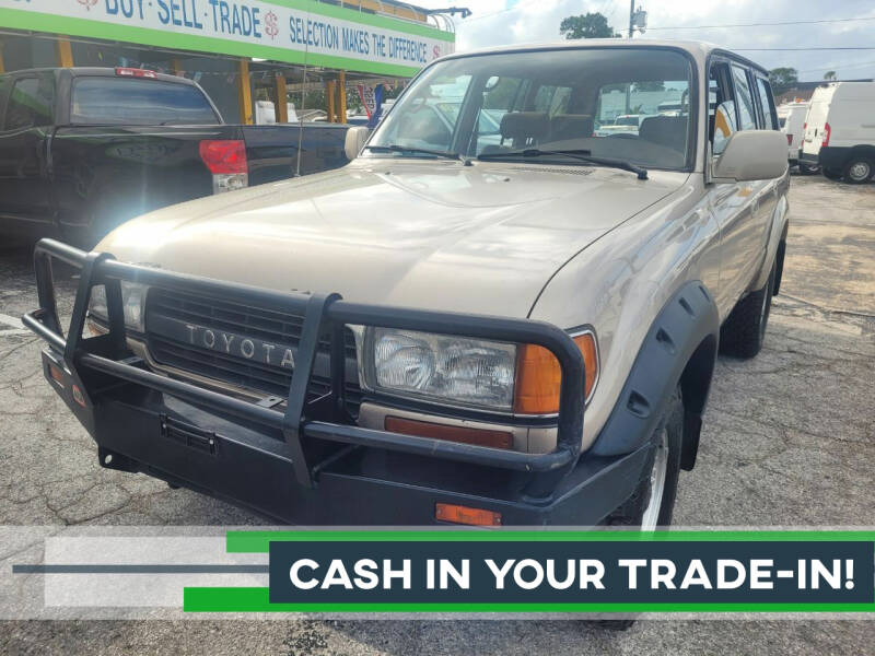 1991 Toyota Land Cruiser for sale at Autos by Tom in Largo FL