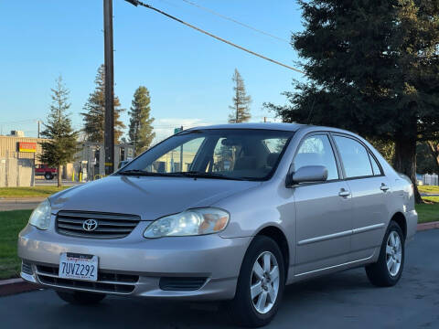 2003 Toyota Corolla for sale at Autoaffari LLC in Sacramento CA