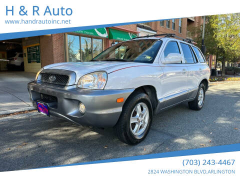 2004 Hyundai Santa Fe for sale at H & R Auto in Arlington VA