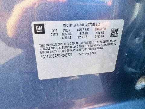 2013 Chevrolet Malibu LS