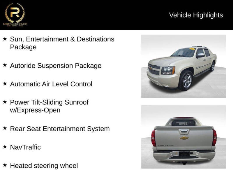 2013 Chevrolet Avalanche LTZ Black Diamond