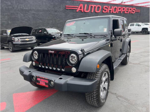2017 Jeep Wrangler Unlimited for sale at AUTO SHOPPERS LLC in Yakima WA