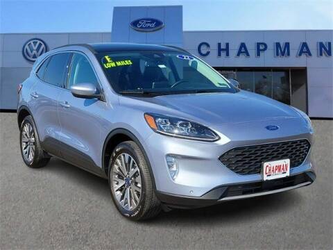 2022 Ford Escape for sale at CHAPMAN FORD NORTHEAST PHILADELPHIA in Philadelphia PA
