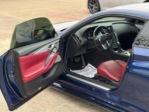 2018 Infiniti Q60 Red Sport 400