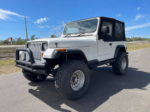 1993 Jeep Wrangler for sale at Coral Ridge Truck & Auto, Inc. in Port Charlotte FL