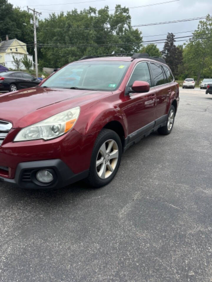 2013 Subaru Outback for sale at JJ s Auto Sales and Repair in Manchester , NH