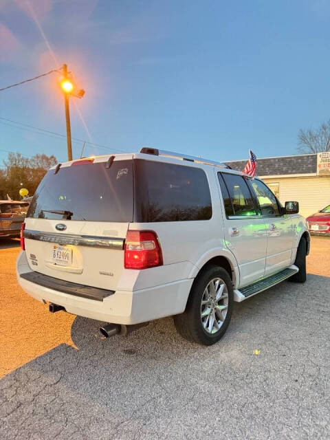 2017 Ford Expedition for sale at Joes Blvd Auto Sales in Hopewell, VA