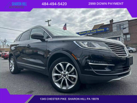 2015 Lincoln MKC for sale at Sharon Hill Auto Sales LLC in Sharon Hill PA
