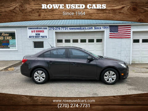 2014 Chevrolet Cruze for sale at Rowe Used Cars in Beaver Dam KY