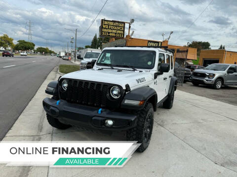 2023 Jeep Wrangler for sale at 3 Brothers Auto Sales Inc in Detroit MI