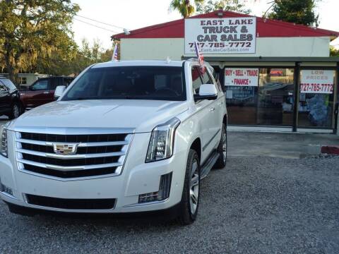 2017 Cadillac Escalade for sale at EAST LAKE TRUCK & CAR SALES in Holiday FL