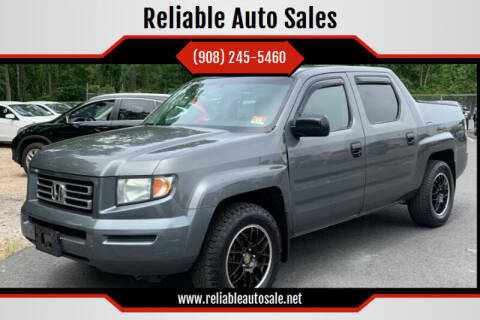 2007 Honda Ridgeline for sale at Reliable Auto Sales in Roselle NJ