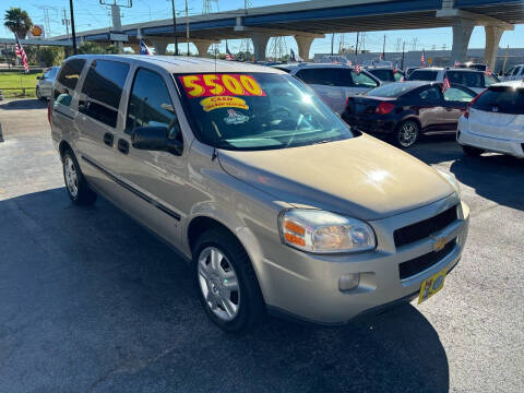 2007 Chevrolet Uplander for sale at Texas 1 Auto Finance in Kemah TX