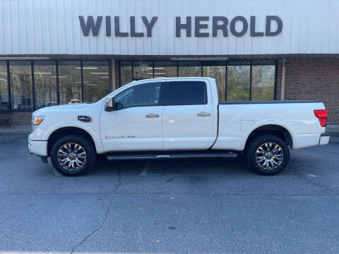 2016 Nissan Titan XD for sale at Willy Herold Automotive in Columbus GA