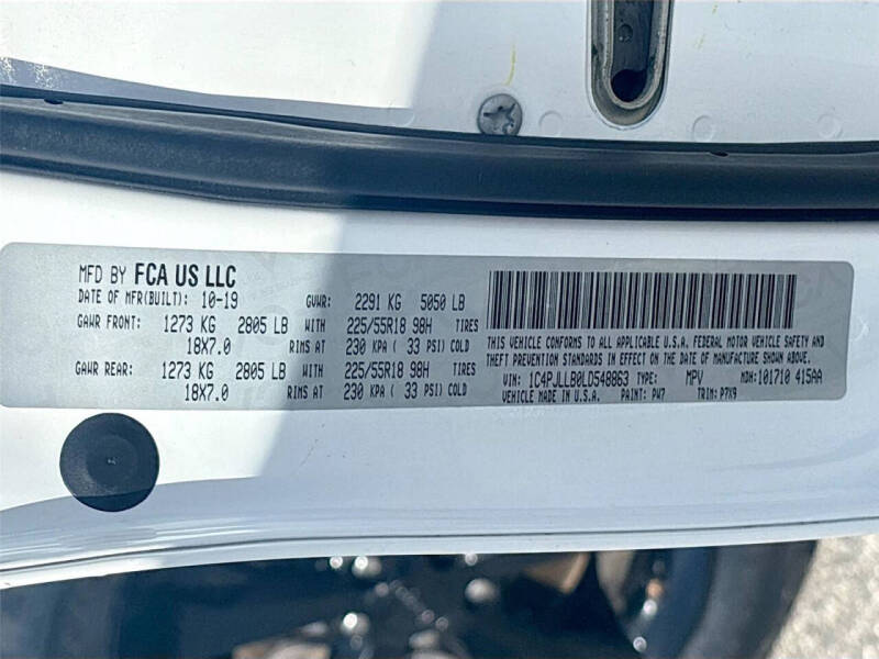 2020 Jeep Cherokee Altitude