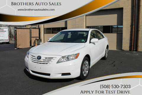 2008 Toyota Camry for sale at Brothers Auto Sales in Wrentham MA