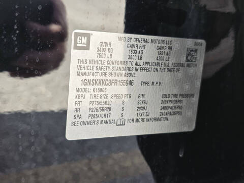 2015 Chevrolet Suburban LTZ