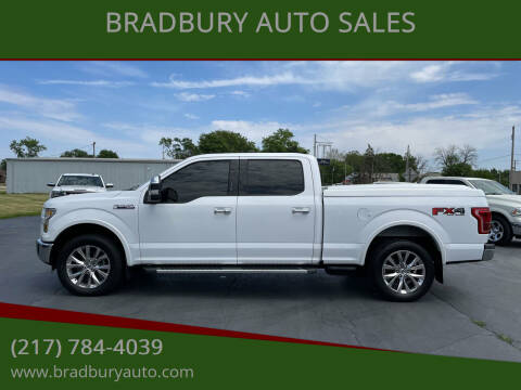 2016 Ford F-150 for sale at BRADBURY AUTO SALES in Gibson City IL