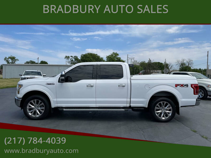 2016 Ford F-150 for sale at BRADBURY AUTO SALES in Gibson City IL
