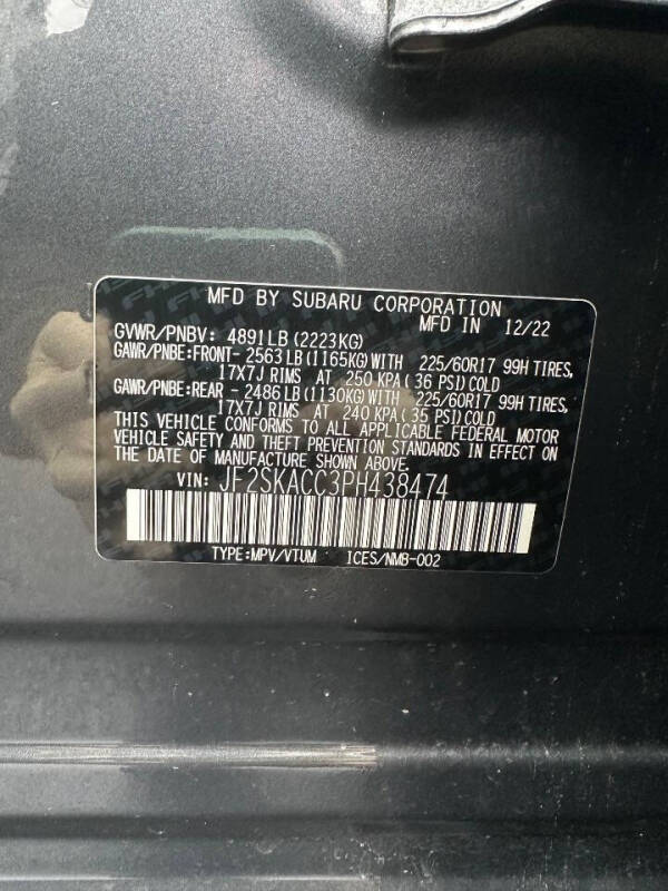 2023 Subaru Forester